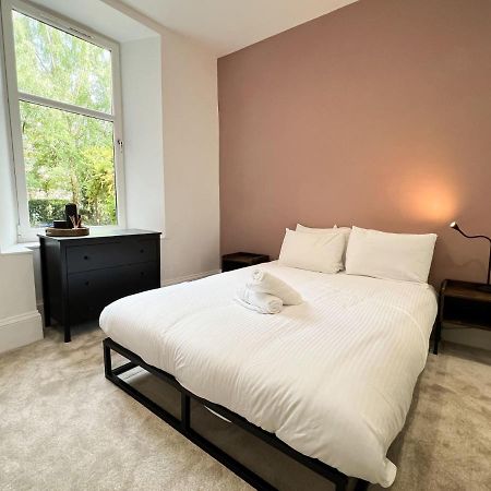 Ferienwohnung Modern 1BR West End Flat Glasgow Exterior foto